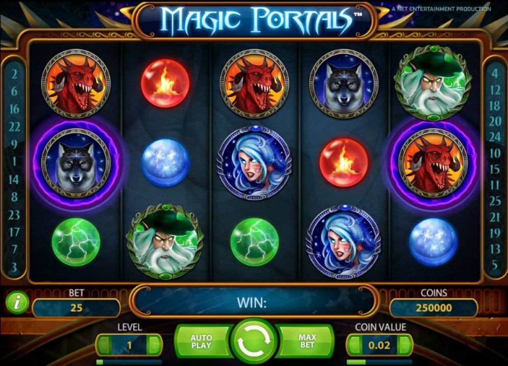 สล็อตเว็บตรง Magic Portals ได้เงินจริง